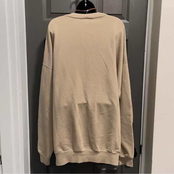 Women’s Heart Of America Flag Style Sweatshirt light sage color size 3X - Picture 2 of 13